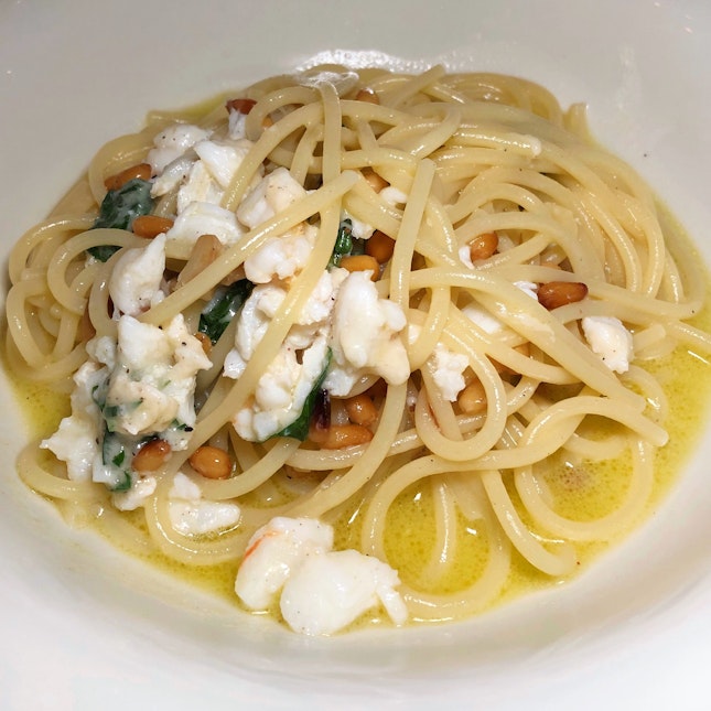 Spanner Crab Spaghetti ($29++)