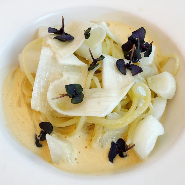 I Think The Lemon-flavoured Pasta In The $55++ 4-course Weekday Set Lunch Menu Is Superb