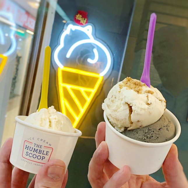 Enjoyable Locally-inspired Flavoured Ice-creams (Single Scoop: $3.90, Double Scoops: $6.90, Triple Scoops: $8.90. Add $1 Per Scoop For Premium Flavours And For The Waffle Cone)
