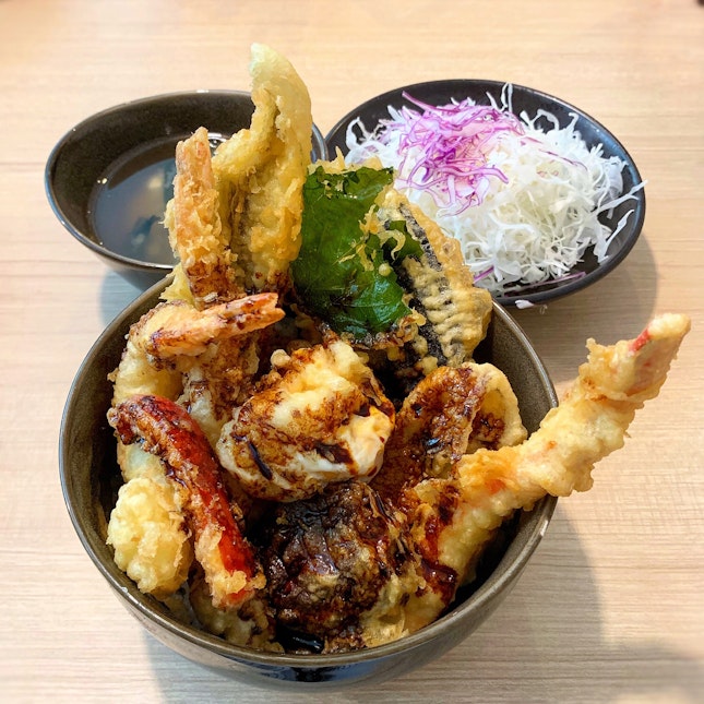I Found This Tempura Don Really Satisfying For The Price