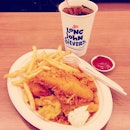 late #lunch #longjohnsilver #chicken