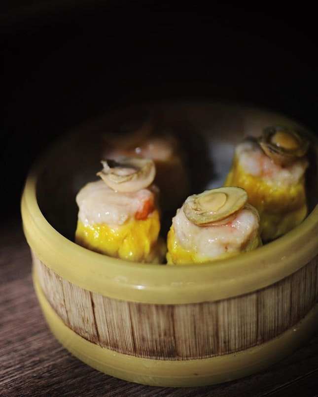 Siew mai with those cute little abalone.