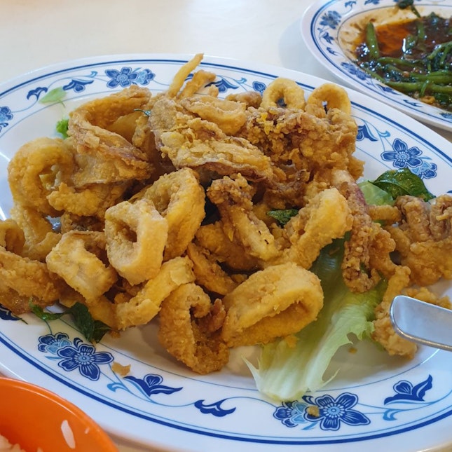 Salted Egg Sotong ($18, Small)