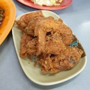 Prawn Paste Fried Chicken ($12)