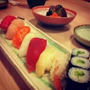 Nigiri Sushi #sushi #raw #food #foods #foodpic #foodholic #foodaddict #foodporn #foodgasm #delish #delicious #rice #roll #dinner #travel