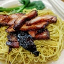 For Fatty Char Siew with Wanton Noodles