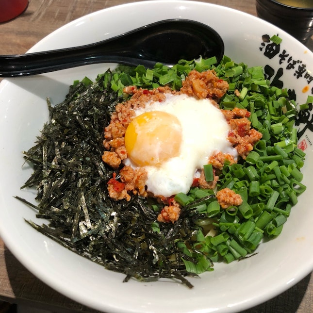 For 1-for-1 Vegetable Mazesoba (save ~$13.80)