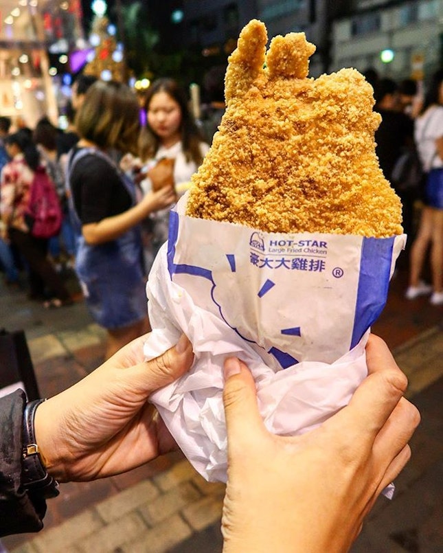 [Hot-Star Mongkok] Missing a little cold weather and a huge deep fried chicken on your hands.