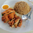 Lemon Chicken With Fried Rice