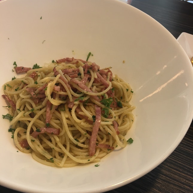 Spaghetti w/ham