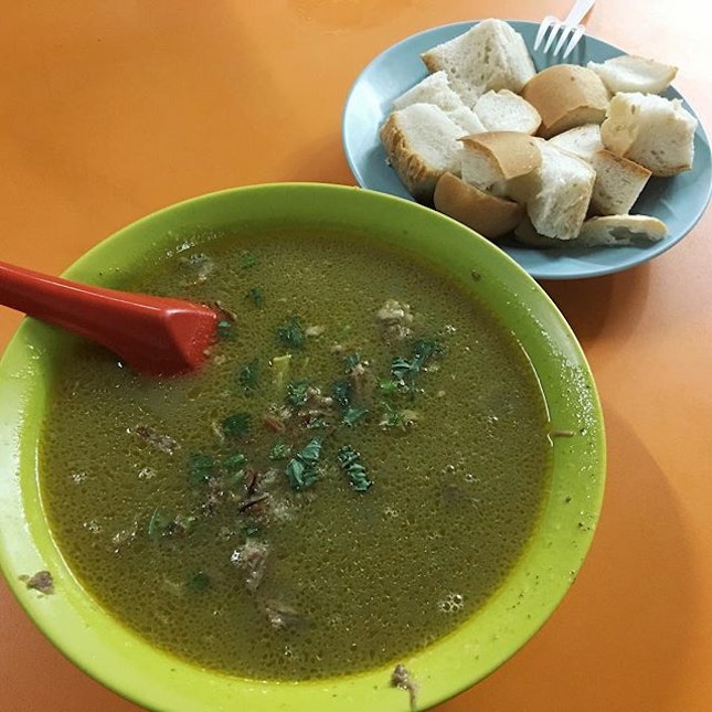 Some Kambing Soup from Haji M.