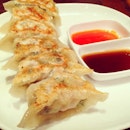 Yaki Gyoza 🍴☺ #gyoza #dumplings #food #foodie #foodporn #foodpics #foodspotting #foodforfoodies #yummy #yum #sgfood #sgig #instafood #instasg #singapore #instagram