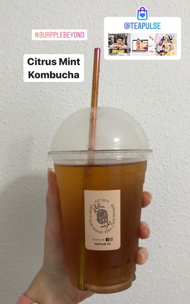 Citrus Mint Kombucha