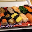 Assorted Sushi.