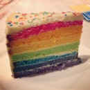 Rainbow Cake 🌈🍰❤