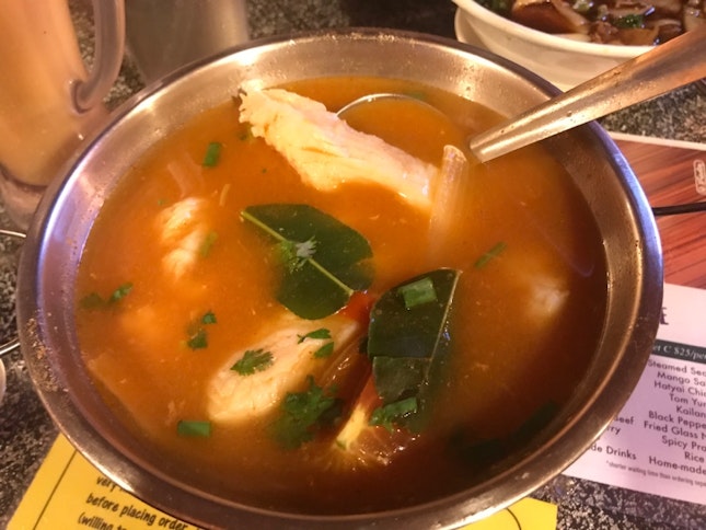 Tom Yum Fish Soup