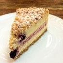 Blueberry Hazelnut Cheesecake ($6.50)