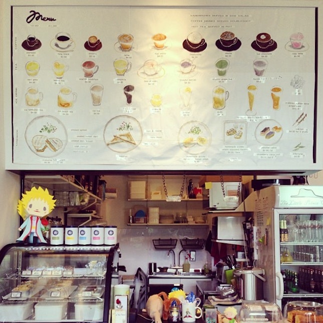 Cute illustrations at The Little Prince Cafe~ #burpple