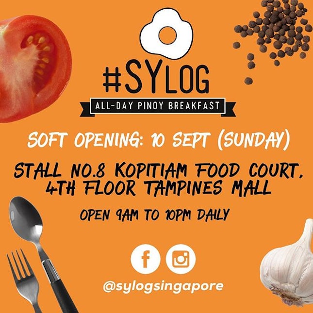 @sylogsingapore is finally opening this Sunday, September 10 and we hope to see you at Stall No.