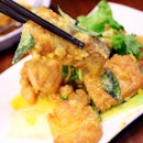 Salted egg yolk pork! Dun u just love salted egg yolk anything? #sgfood