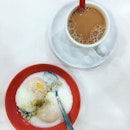 FrühstückAll Day Breakfast Set - S$4.5-5.5📍: Ya Kun