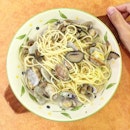 忽然离开也不是办法

Mushroom & Clam Soup Pasta - S$5.90
📍: Saizeriya