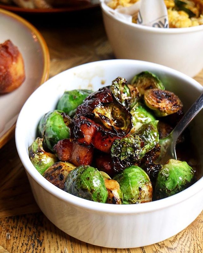 This particular dish stole the show for me, the Brussel Sprouts with Maple Butter and Smoked Bacon ($14).