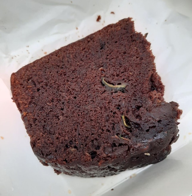 Rye Chocolate Zucchini Cake