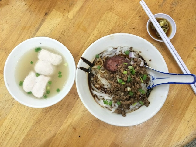 Pork Ball Noodles (RM6.50)