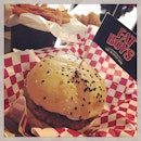 #tgif #junkfood #cravingfixed #mahola #meltedcheese #tendersoft #porkpattyburger #sweetpotatofries #friedonionrings #perfectmatch 🍔🍟#instafood #foodporn #foodlover #burpple #fatboys #theburgerbar #thefatboysburgerbar #felzfooddiary