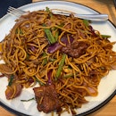 Braised Noodles With Beef - $12.80