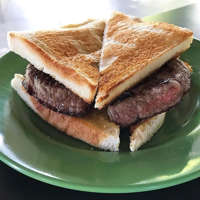 Steak Sandwich @ Colbar, 9A Whitechurch Road.