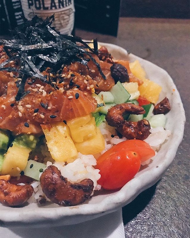 When the craving for the Hawaiian Poke Bowl hits you.