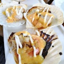 Never miss their Half Shell Scallops(3 pcs)($18.80) if you are there.