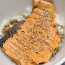 Spicy Salmon Mentai Don($10.80)🌶