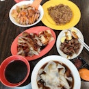 Teochew Braised Style Set Meal for 2 pax And Wanton Mee
