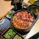 Roast Beef with Unagi Hitsumabushi(L)($39.40++)😉