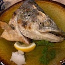Salmon Kabuto Shioyaki