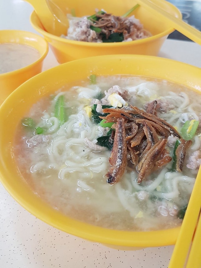 You Mian Soup ($4)