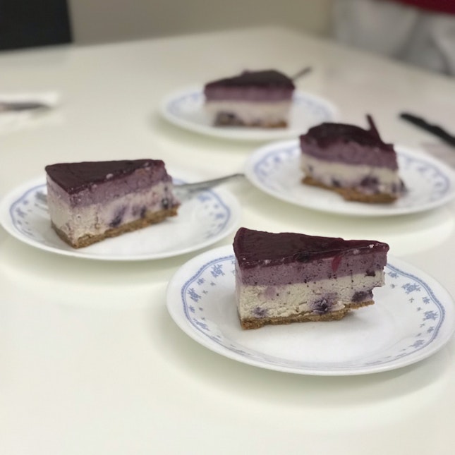 Once In A Blue Moon Cheesecake