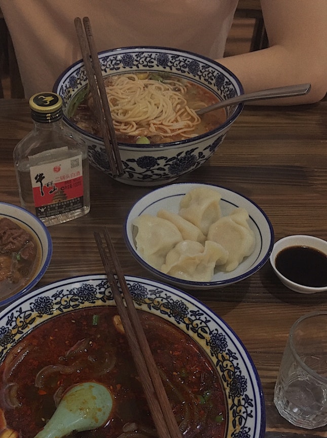 Mala Noodle And Dumpling