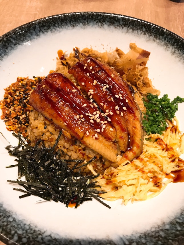 Bonito Grilled Eel Fried Rice, $13.