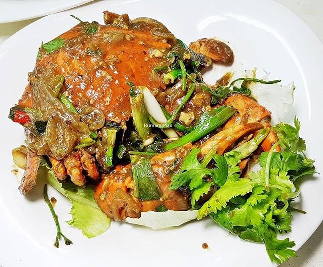 White Pepper Crab (SGD $40 per crab, fixed price) @ T.K.