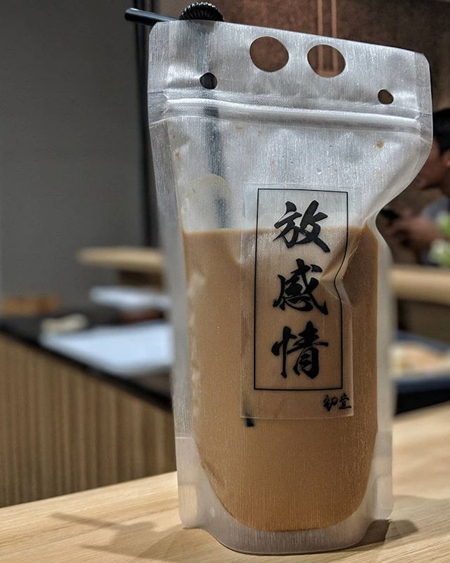 A sip of this reminds me of the days in Taiwan where this kind of milk tea is basically everywhere.