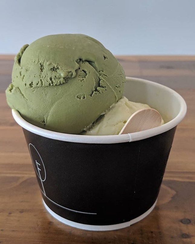 KINDRED FOLK, MATCHA GAO, WASABI

Located at King Albert Park, Kindred Folk is a two storey cafe that serves up fusion pastas as well as gelatos.