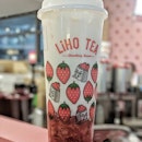 LIHO TEA, FRESH STRAWBERRY LATTENew at Liho is their strawberry creations, with the fruits imported in from Korea.