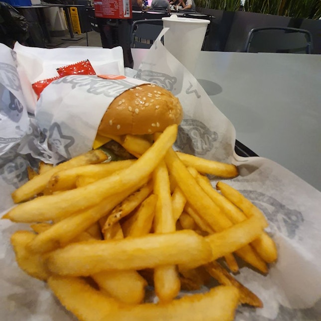 Double Cheeseburger meal $8/ 5*