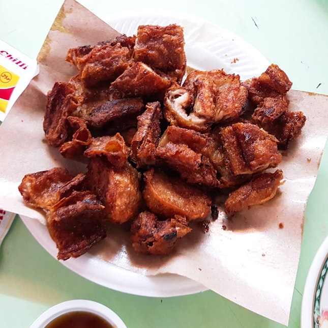Fried Intestines And Ngoh Hiang ($9)