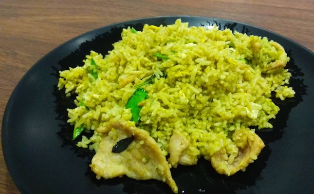 Green Curry Khao Pad