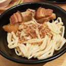Chilled Udon With Stewed Pork